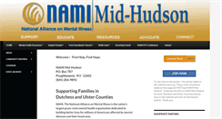 Desktop Screenshot of namimidhudson.org