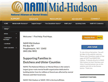 Tablet Screenshot of namimidhudson.org